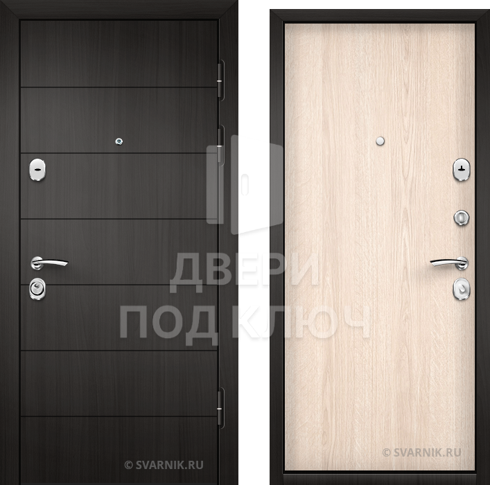 Входная дверь под ключ в коттедж ДПК-5076